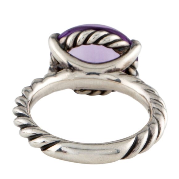 DAVID YURMAN AMETHYST STERLING SILVER 925 COLOR CLASSICS COCKTAIL RING - Picture 5 of 8